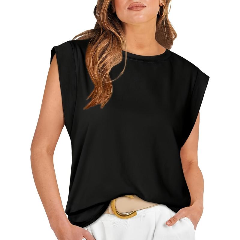 Plus Size Women's Sleeveless Casual Top Relaxed Fit Versatile Summer Wear Ideal for Layering and Everyday Comfort 6