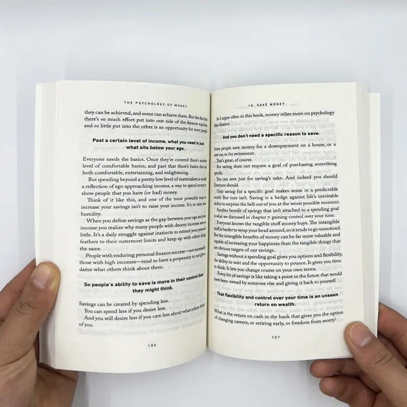 The Psychology of Money— Timeless Lessons on Wealth, Greed, Happiness Finance Books for Adult 2