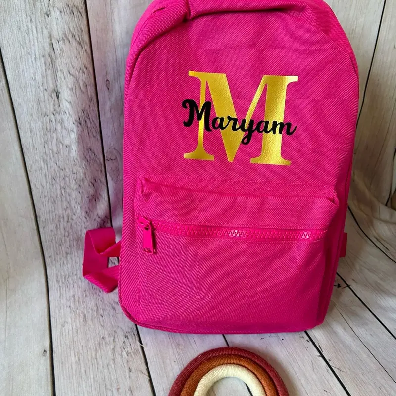 Initial Personalised bag for baby, toddler, child, holiday bag for kids 2