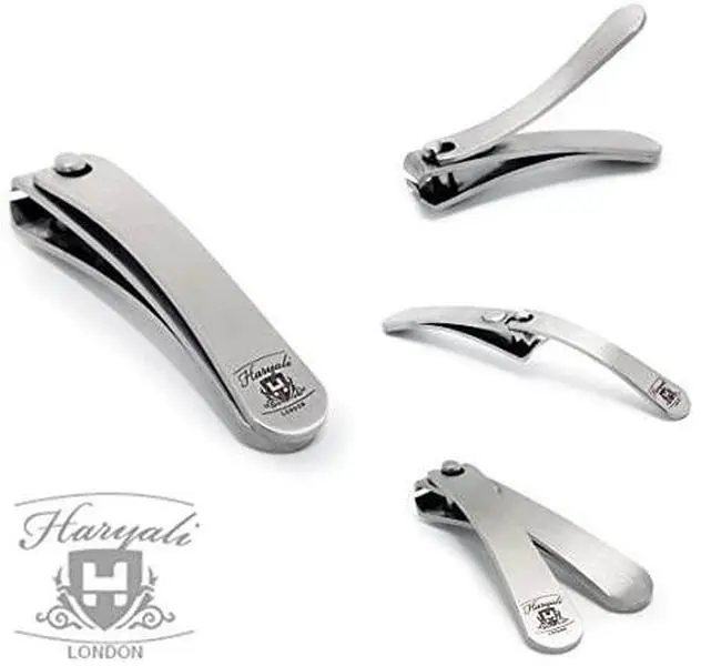 Nail Clippers, Nail Cutter and Trimmer for Fingernail and Toenail â€“ Stainless Steel