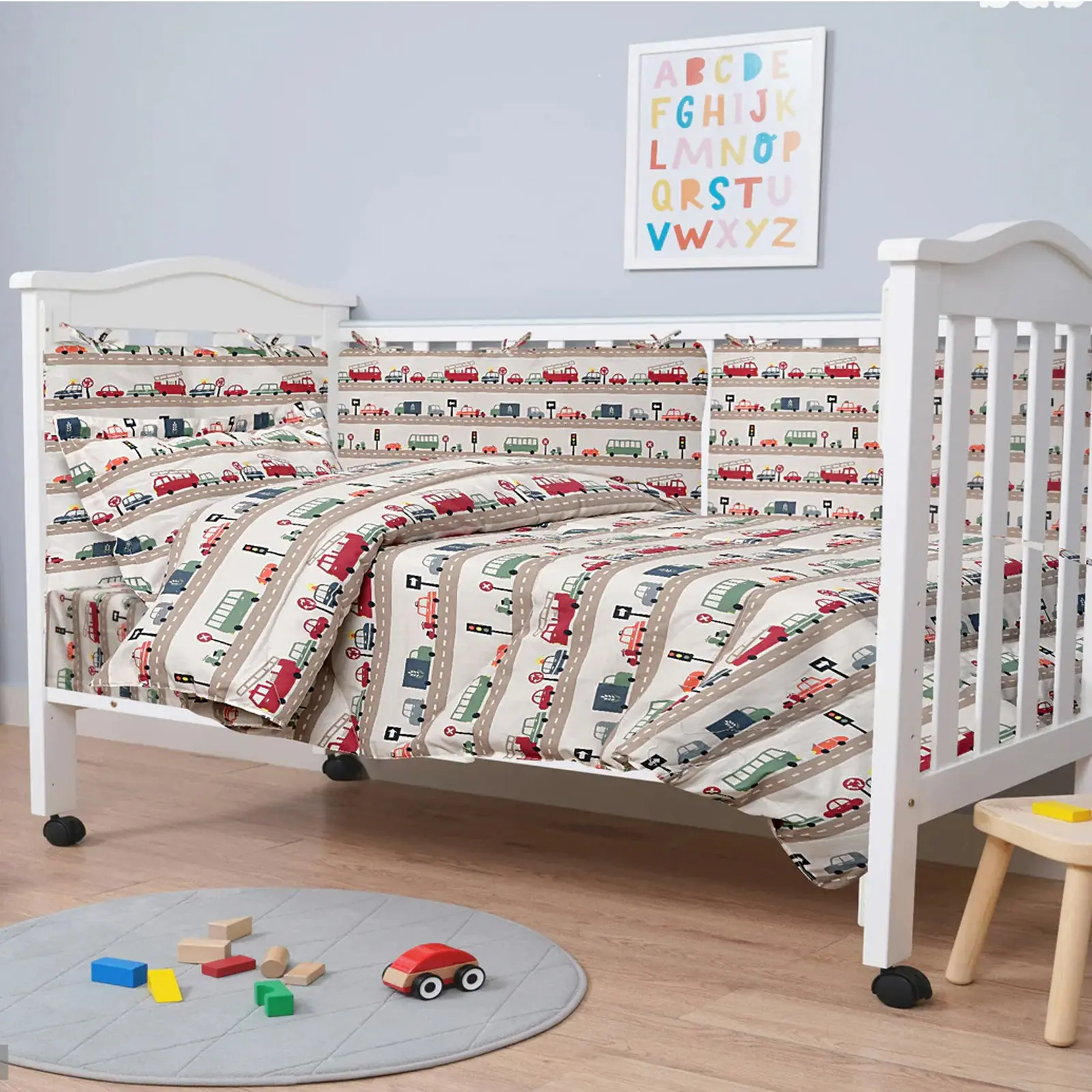 Kids Baby Cot - Trafic, a bed for your little one