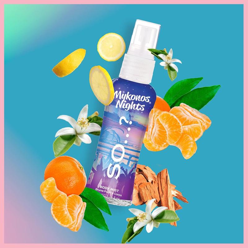 So…? Escapes Womens Gift Set, with Ibiza Dream, Bali Breeze, Mykonos Nights & Majorca Love, Fragrance Spray Set (4 x 50ml),Midnight magic mist, Love Potion,secret crush perfume. Body Care Body Mist Comfort Cosmetics Scented 5