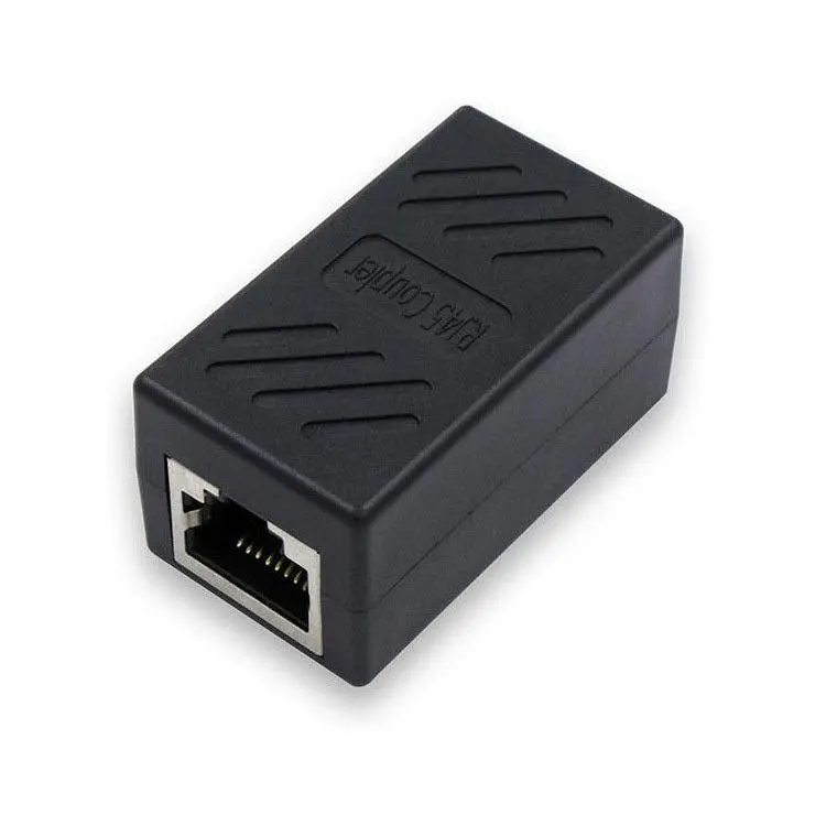 New RJ45 Connector Cat7/6 Ethernet Adapter Gigabit Interface Network Extender Convertor For Extension Cable Female to Female 6