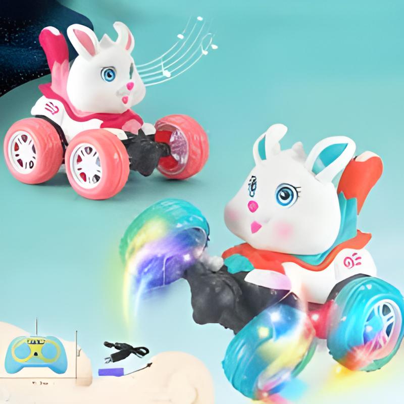 Rally Rabbits 360 Degree Roll Stunt Remote Control Car With Sound & Lights 3