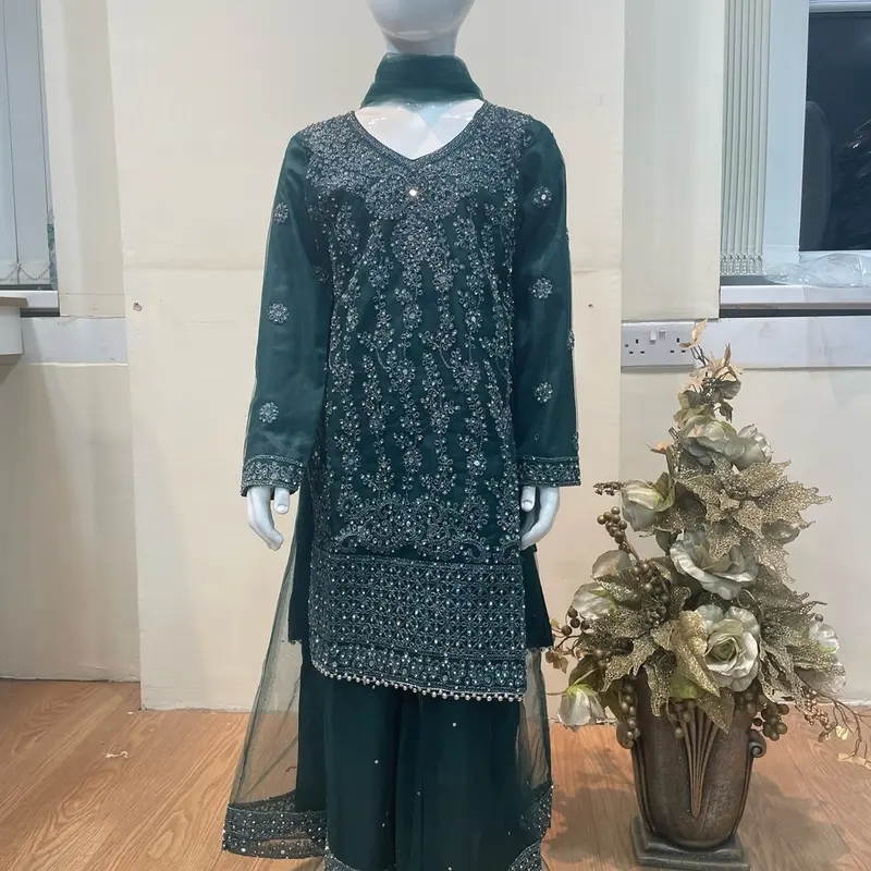 Menaal’s Kids Wedding Embroidered Pret . 1