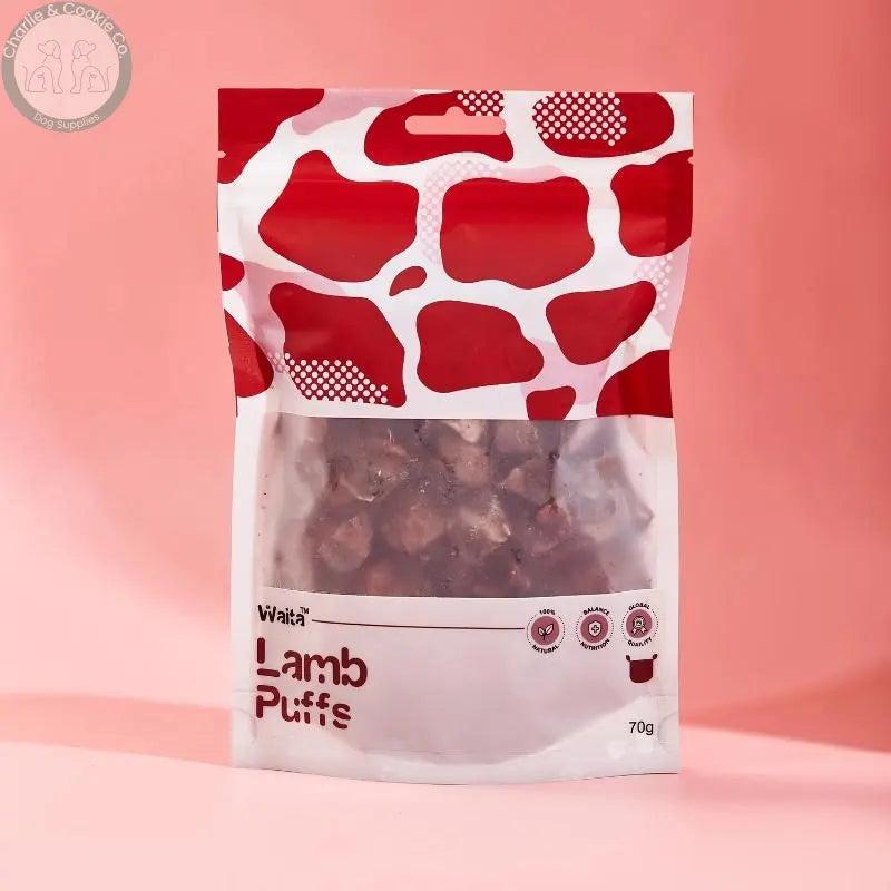 Waita Air Dried Lamb Puffs Dog Treats 1