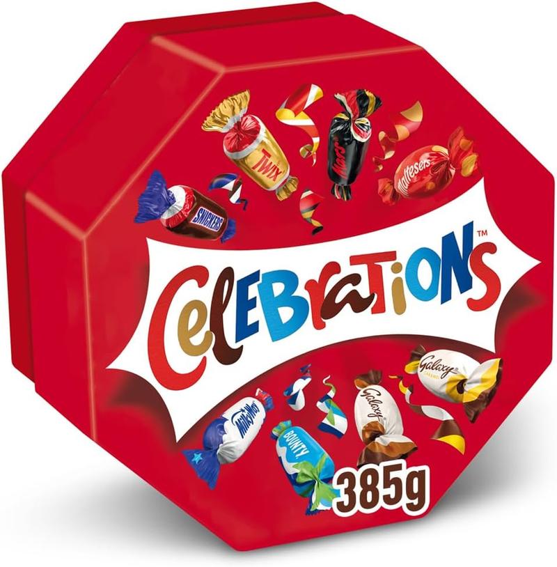 Product Introduction of Celebrations Chocolate Gift Box, 385g – Assorted Chocolates Valentine’s Gifts for Him or Her 1