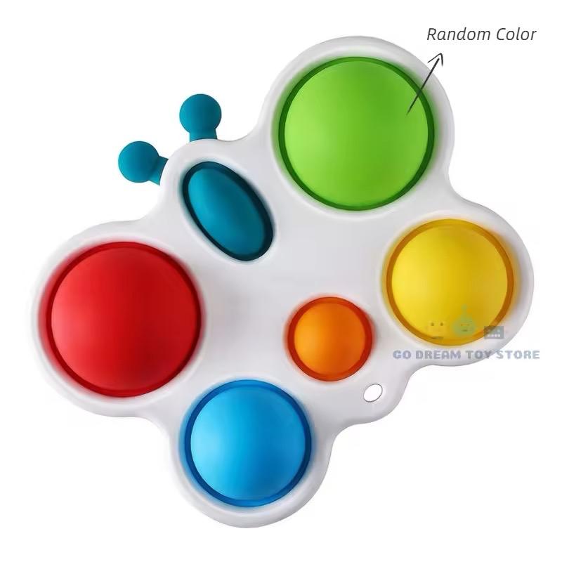 Infant Baby Toys Montessori Exercise Board Rattle Puzzle Colorful Intelligence Early Education Intensive Training Fidget Toys + kids + accessories + tools + rattle + puzzle + maternity + baby + fidget +poppy 8