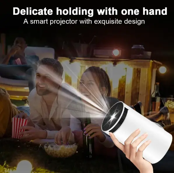 Projector Hy300 4K Audio Space Crystal - High Definition Projector 3