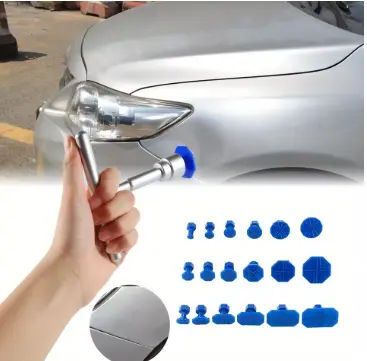 20pcs Car Paintless Dent Removal Kit Slide Hammer Repair PDR Glue Puller Tabs UK