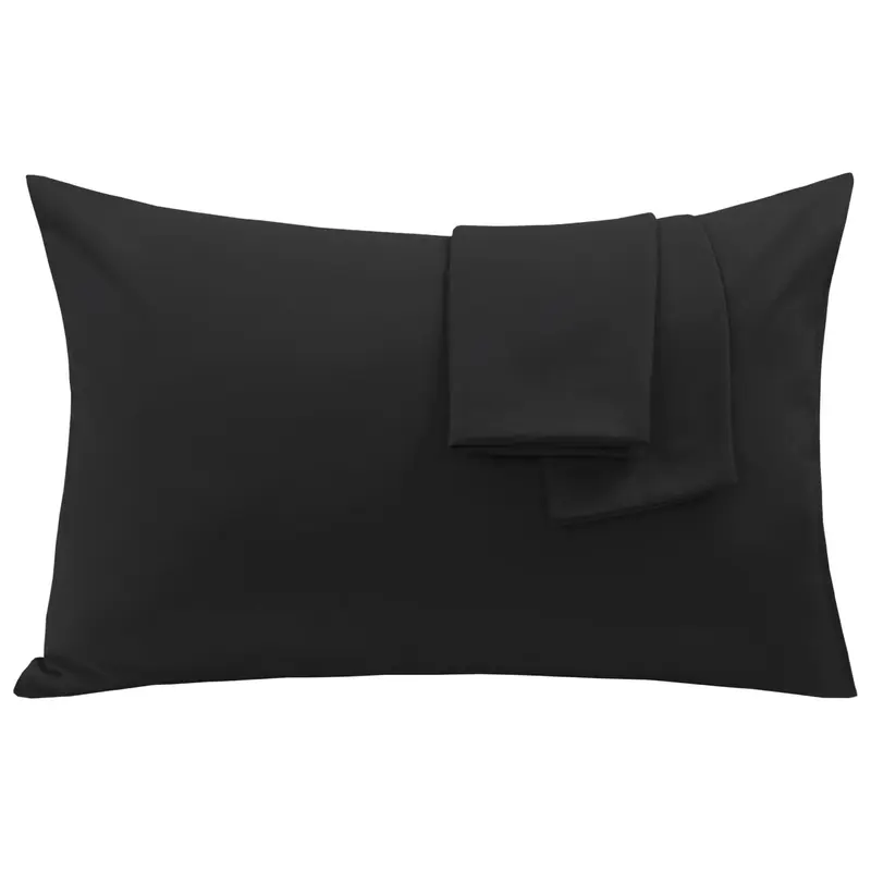 Plain Polycotton Pillow Case Luxury Fine Poly cotton Housewife Pair Pack Pillows Cover Cases quality  pillow 5