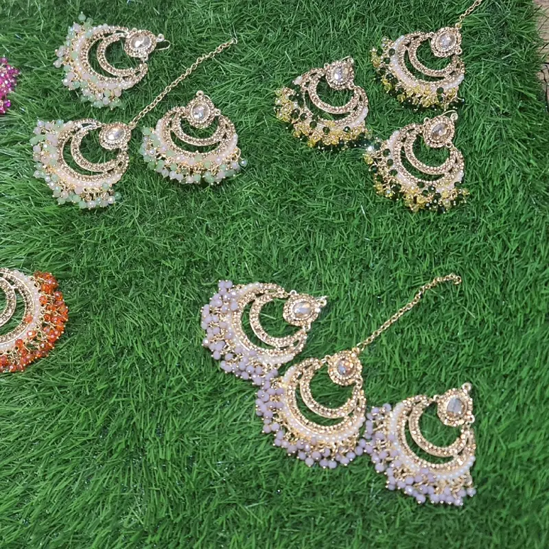 tika Earing set with pearl 1