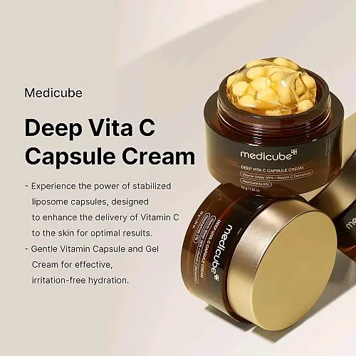 medicube - Deep Vita C Capsule Cream Skincare Moisture 5