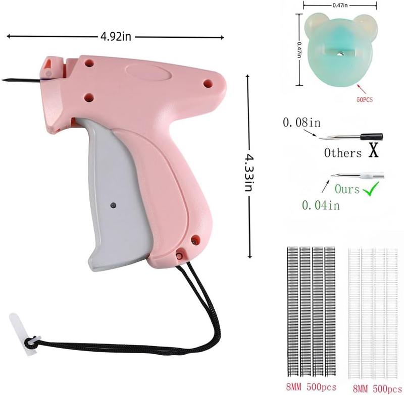 Micro Stitch Gun for Clothes - Tagging Gun (With 1000 Fasteners) 1