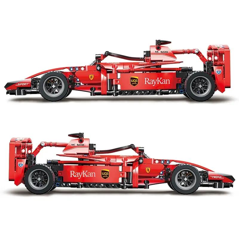 F1 RC Race Cars Building Sets MOC Remote Control Car Building Blocks Cool Collectible Model Car Kits Building Toys christmas toy 4