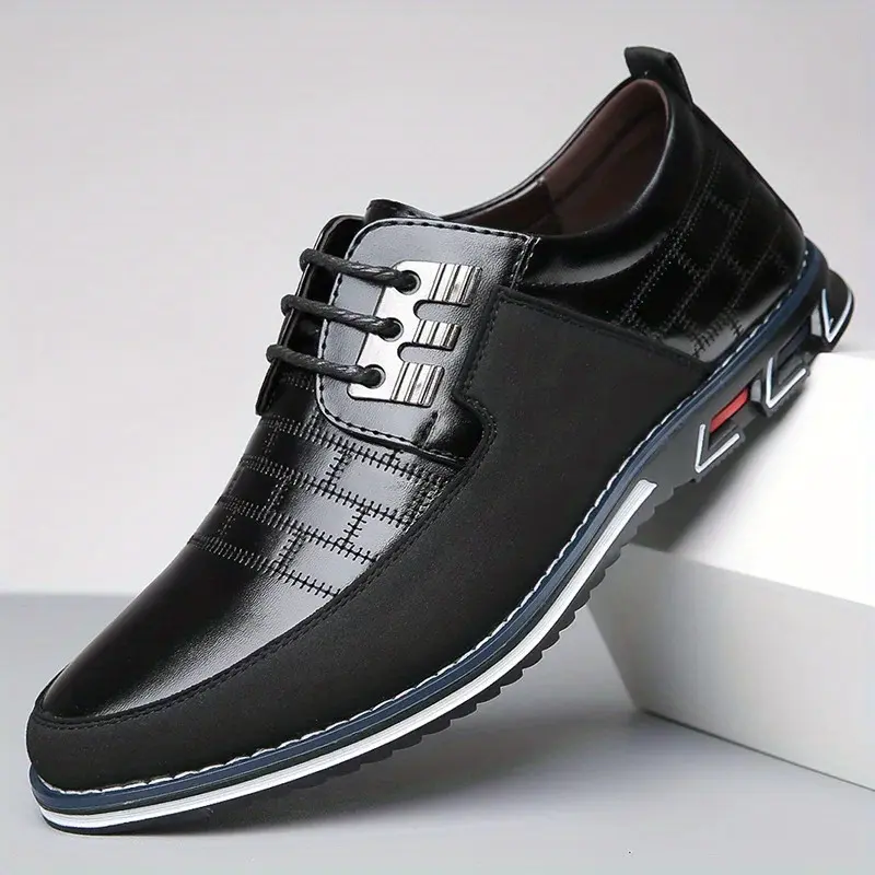 Men's Loafer Shoes, Breathable Lightweight Non-slip Slip On Shoes, Men's Casual Shoes, Spring And Summer, Middle aged men's footwear 4