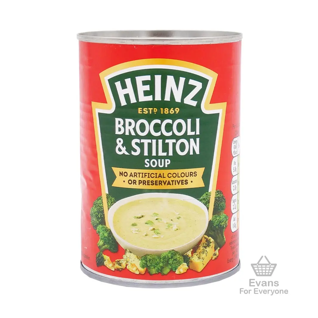 (BBE 01/25) Heinz Broccoli & Stilton Soup (400g)