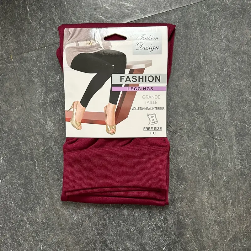 Fleece lined soft stretch leggins 5