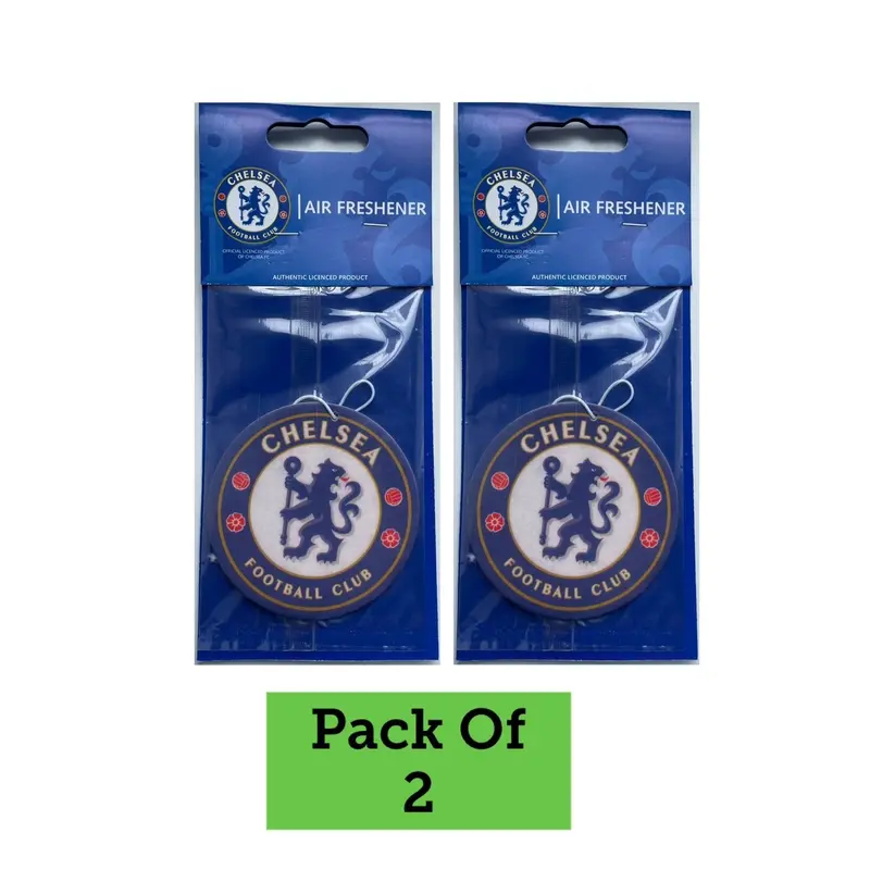 Pack of 2 | Chelsea football club air fresheners | Car air fresheners 0
