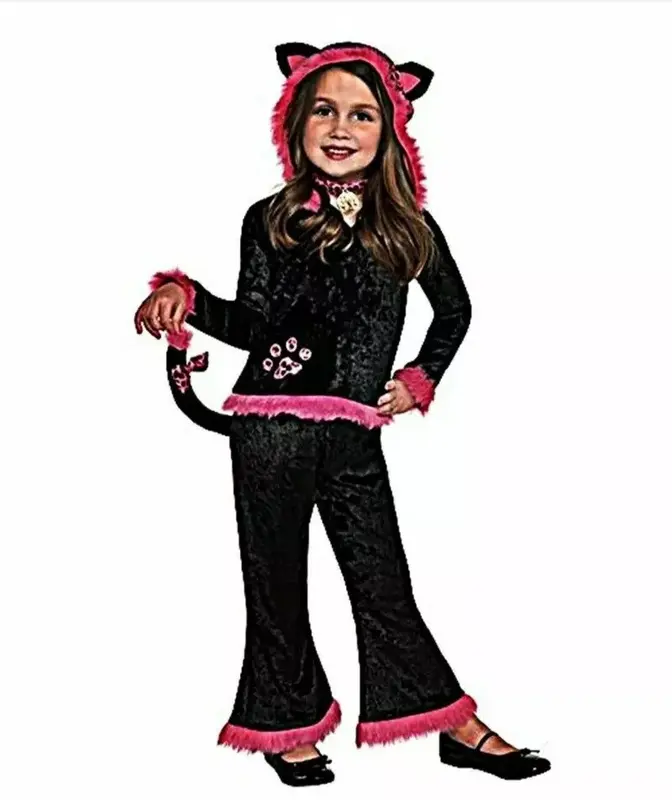Amscan Kuddly Kitty Cat Toddlers and Girls Fancy Dress Costume Age 4-6 Years 0