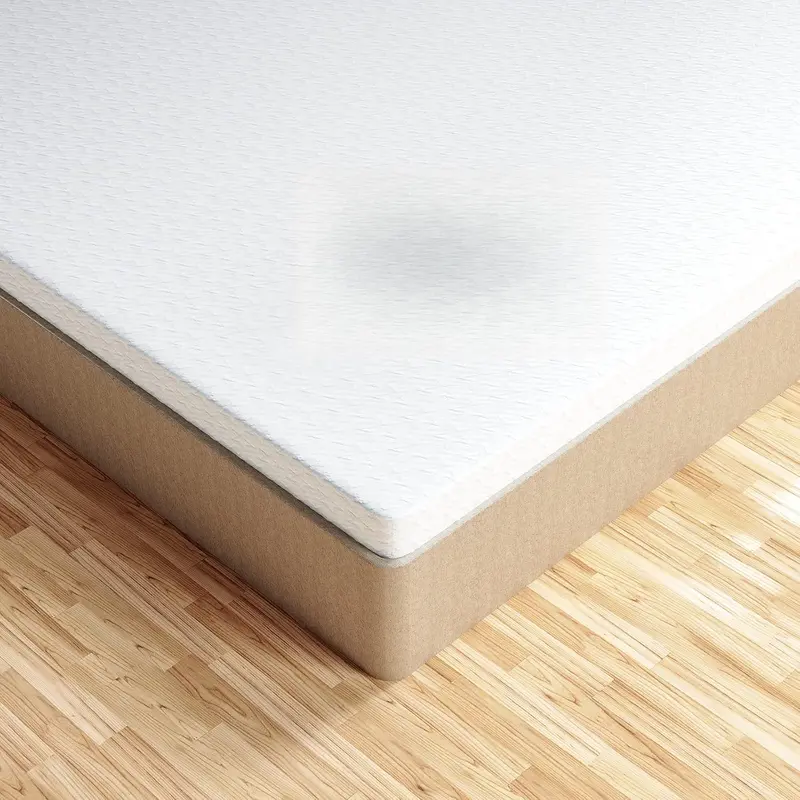 Dual-Layer 2 Inch Memory Foam Mattress Topper, Double Mattress Topper with Anti-mite & Breathable Knitting Cover, Cooling Mattress Topper for Back Pain (135x190x5cm) 5