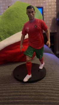 Product Review of 18cm Christiano Ronaldo CR7 Portugal  World Football Figure Figurine FIFA Model from K** 1