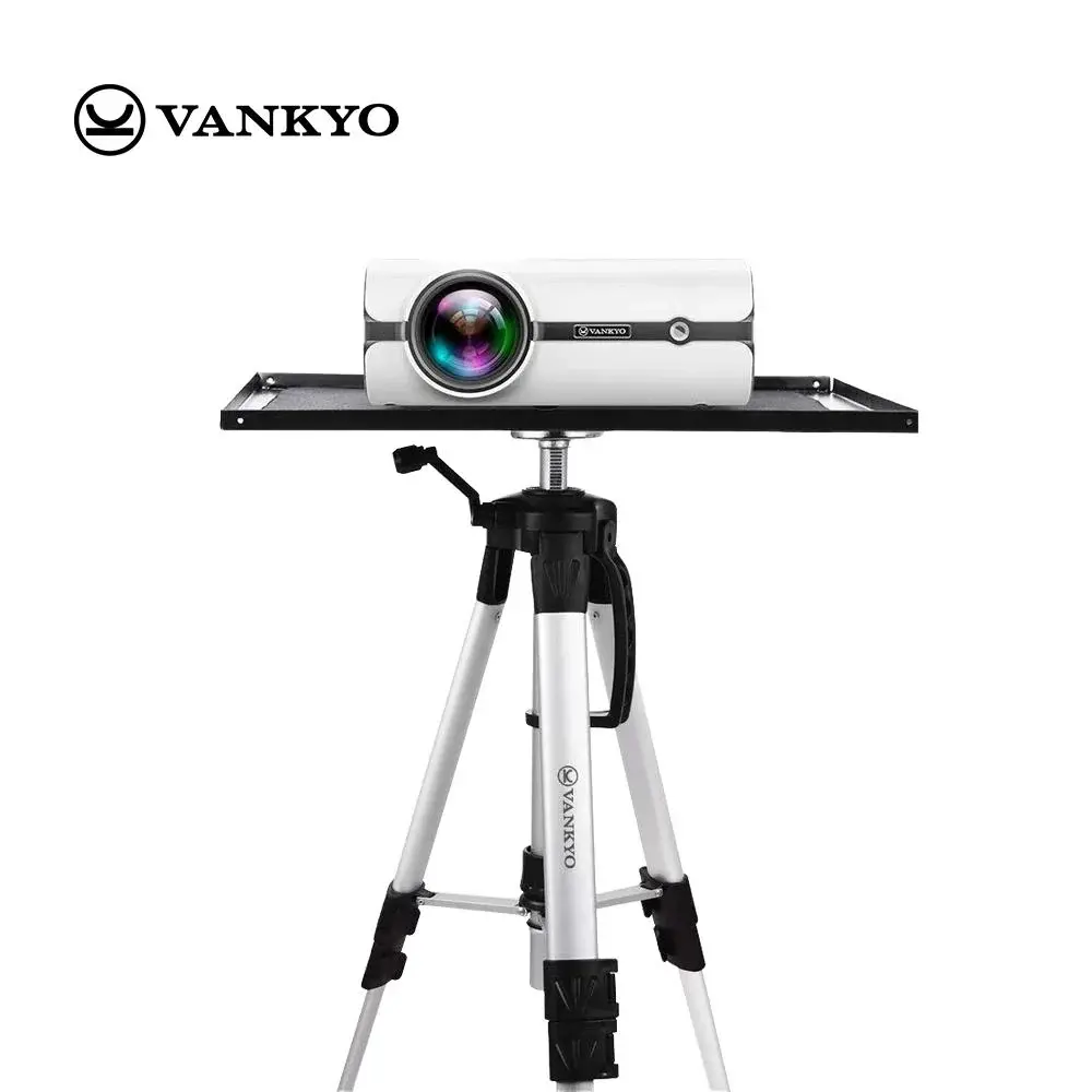 Clearance | PT20 Aluminum Tripod Projector Stand, Stand Universal Platform Tray Portable