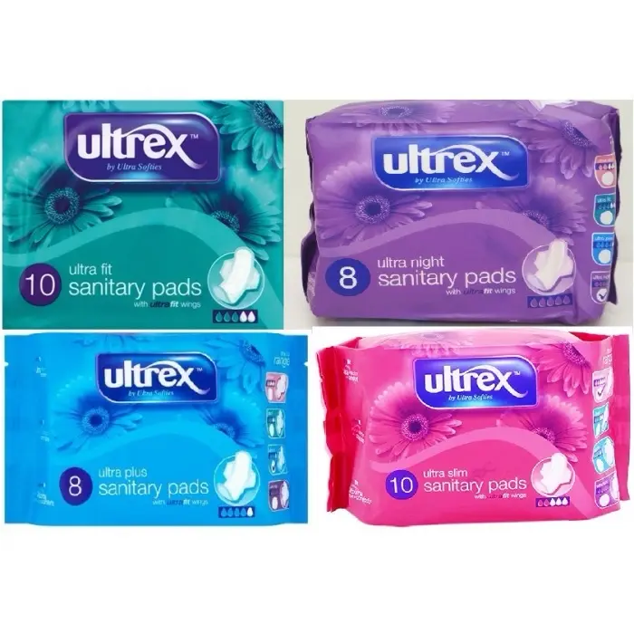 Ultrex Sanitary Pads - Pack of 12 Small Packets for Comfortable Protection (bulk) great price!