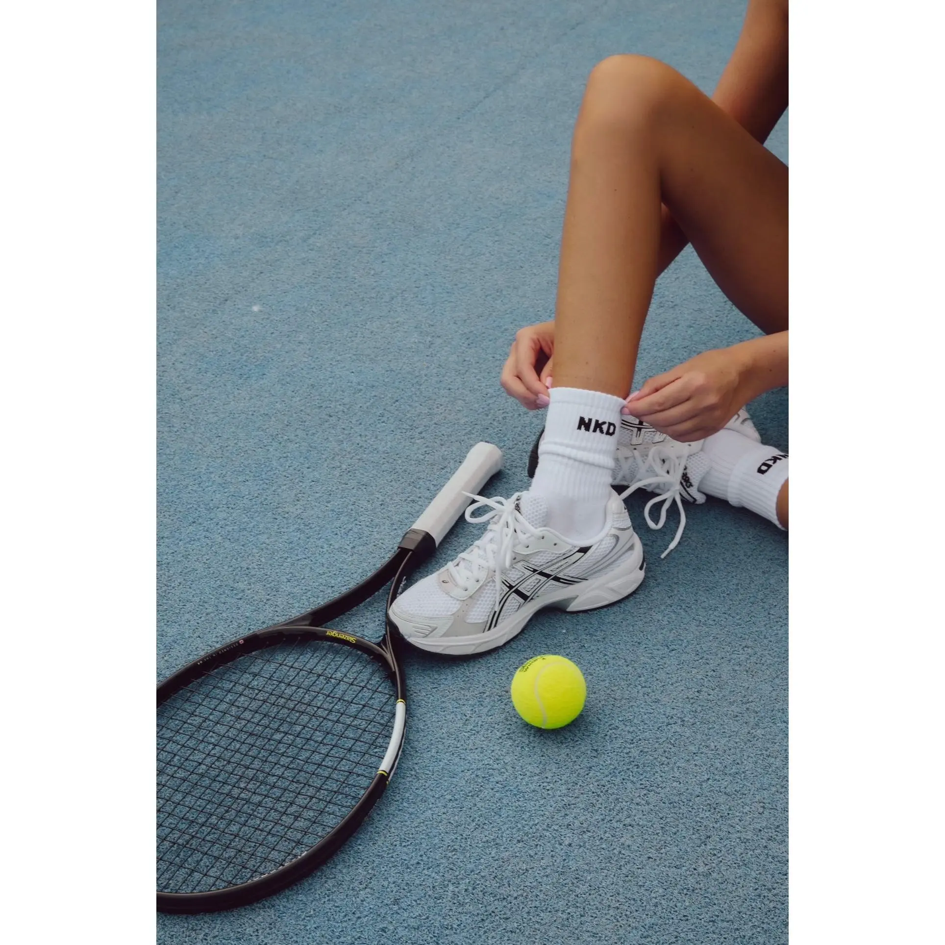 x3 Socks - White