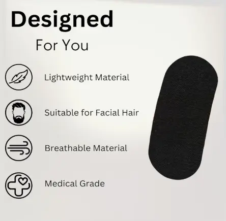 Premium Mouth Tape for Sleeping- Gentle, Hypoallergenic Mouth Sleep Tape for Improved Nasal Breathing and Reduced Snoring- Stop Snoring Aids for Women & Men- Mouth Strips for Sleeping- 30 Pcs Comfort Skincare 4