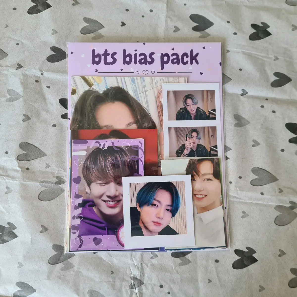 BTS Photo Bias Pack | Prints, Polaroids, Photocards and more of your BTS Bias or OT7