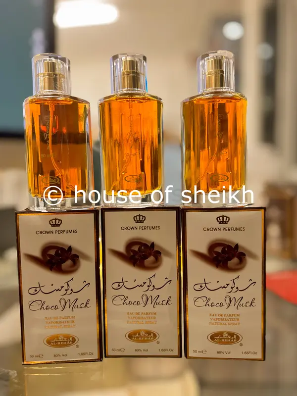 Choco Musk Perfume Spray (Pack of 3) - Authentic Fragrance 0