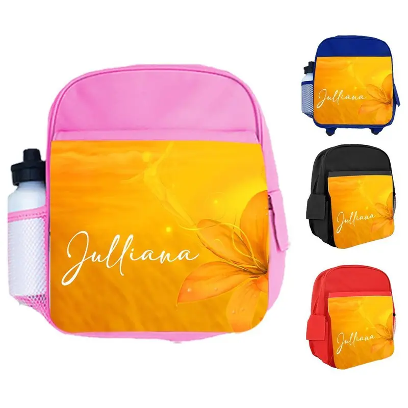 Personalised Kids Backpack Any Name Generic Design Boys Girls kid School Bag 41 4