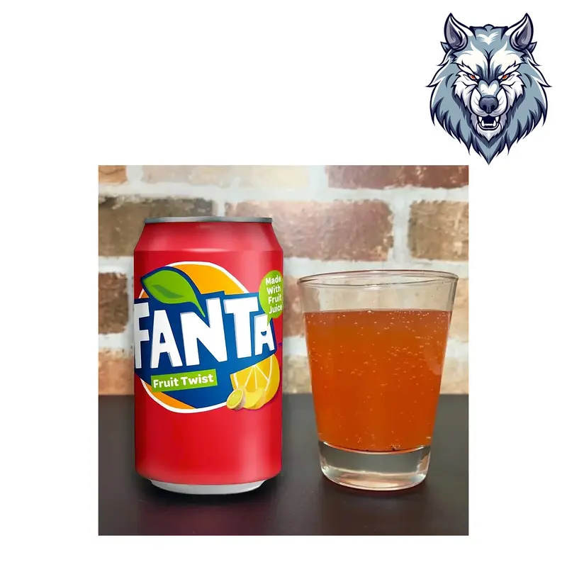 Fanta Fruit Twist Soft Drink Pack of 24 x 330ml 3