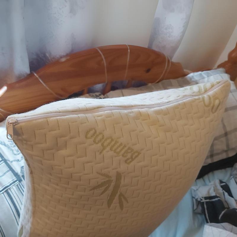 High Living Hotel Quality Pillow Crushed Memory Firm Foam Filling Bamboo  Anti-Allergic Pillow Bed  Sheets Pillow 3
