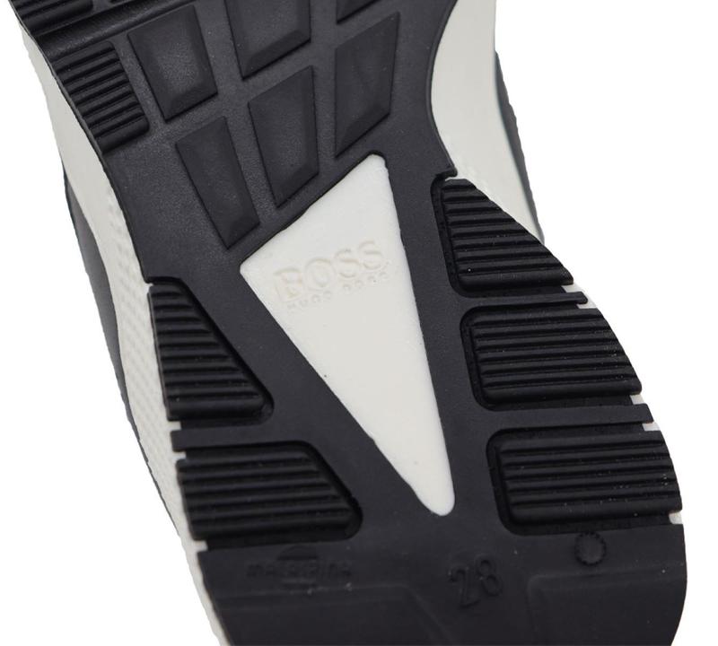 Hugo Boss Kids Wear J29276 09B Trainers Black UK 10-7.5 3