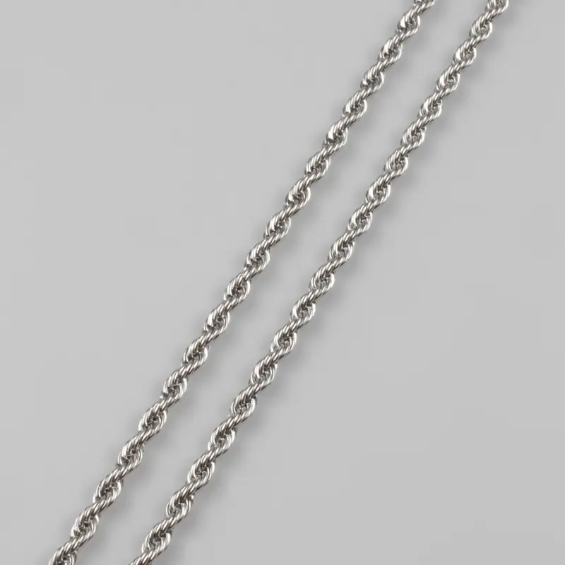 ROPE CHAIN - SILVER 3