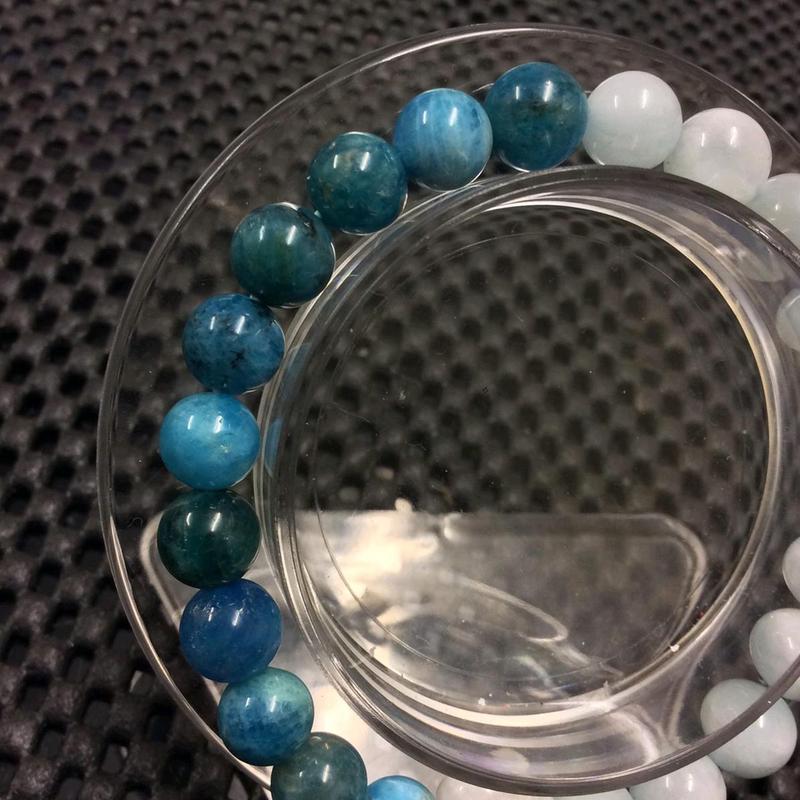 Apatite, Aquamarine & Moonstone. 1