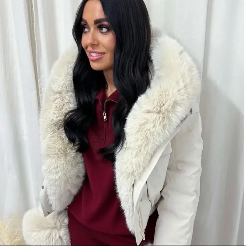 MOLLY Women's Faux Fur Coat -  Autumn Winter Womenswear 4