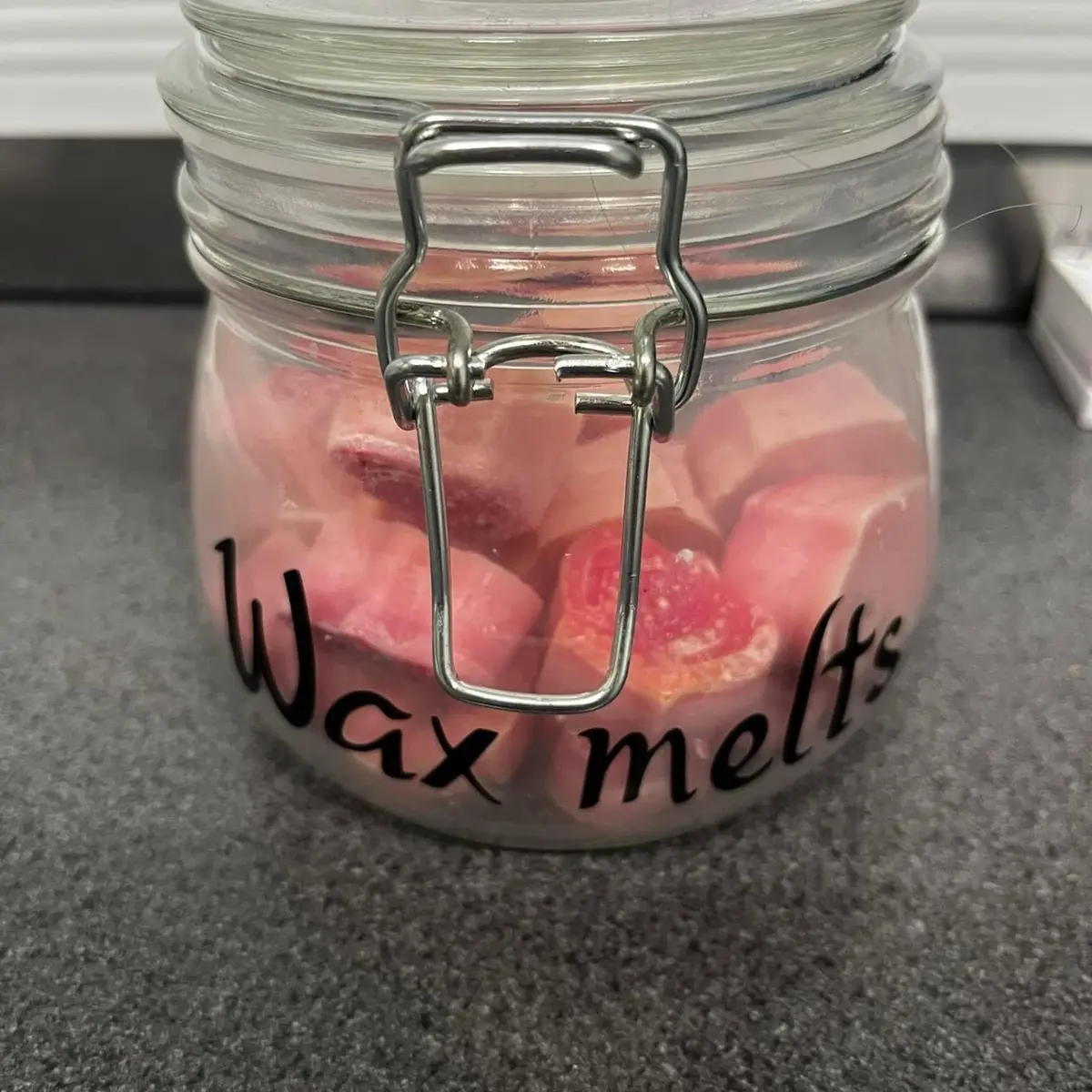 Personalised Wax melt Decor jars