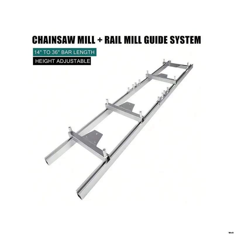 Guide Rail Extended Aluminum Rail Machine Chain Saw Portable Adjustable ft. 9 3
