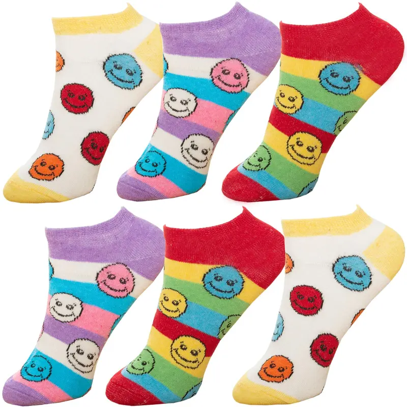 Women’s 12 Pairs Cotton Trainer Low Cut Indoor/Outdoor Sports, Running, Walking, Athletic Wear & Everyday Casual Soft, Durable & 4-7 ankle socks Breathable Fabric Womenswear  Comfortable Lightweight Polyester Print Style Spring Suits Ladies Winter 2