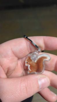 Product Review of Peachy Fox Designs Keyrings from V** 🏳**🌈 💚** 0