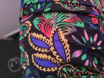 Product Review of Women's Floral Print Embroidered Trim Bishop Sleeve Notch Neck A-line Long Dress, Dresses for Women, Boho Spring & Fall Summer, Maxi Dresses for Vacation, Holiday Dresses, Belleza Fits, Womenswear from s**k 0