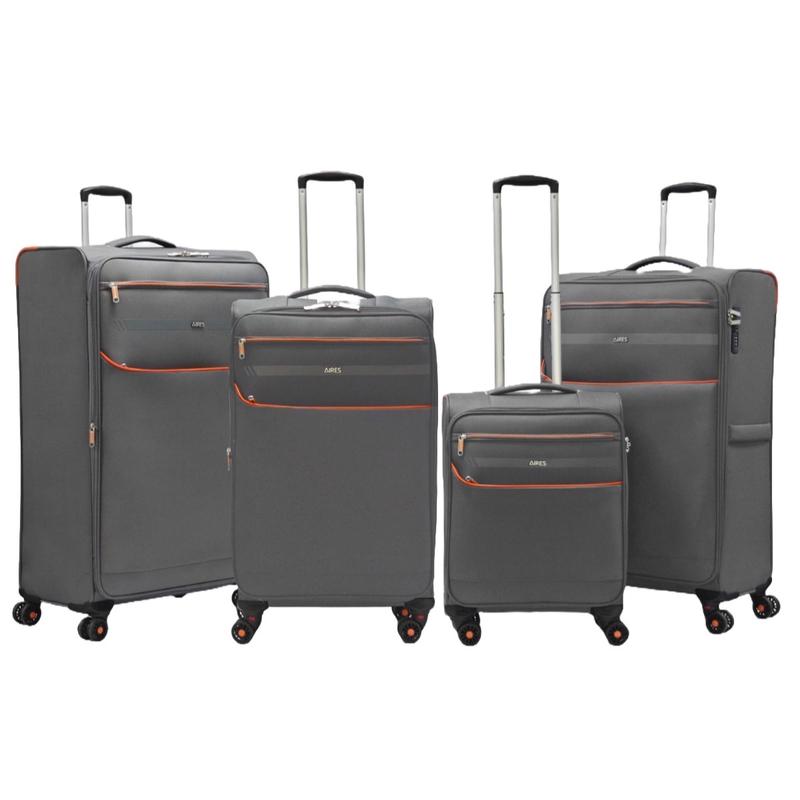 ARIES SUPER LIGHTWEIGHT SET OF 4 TRAVEL SUITCASE AR611 3