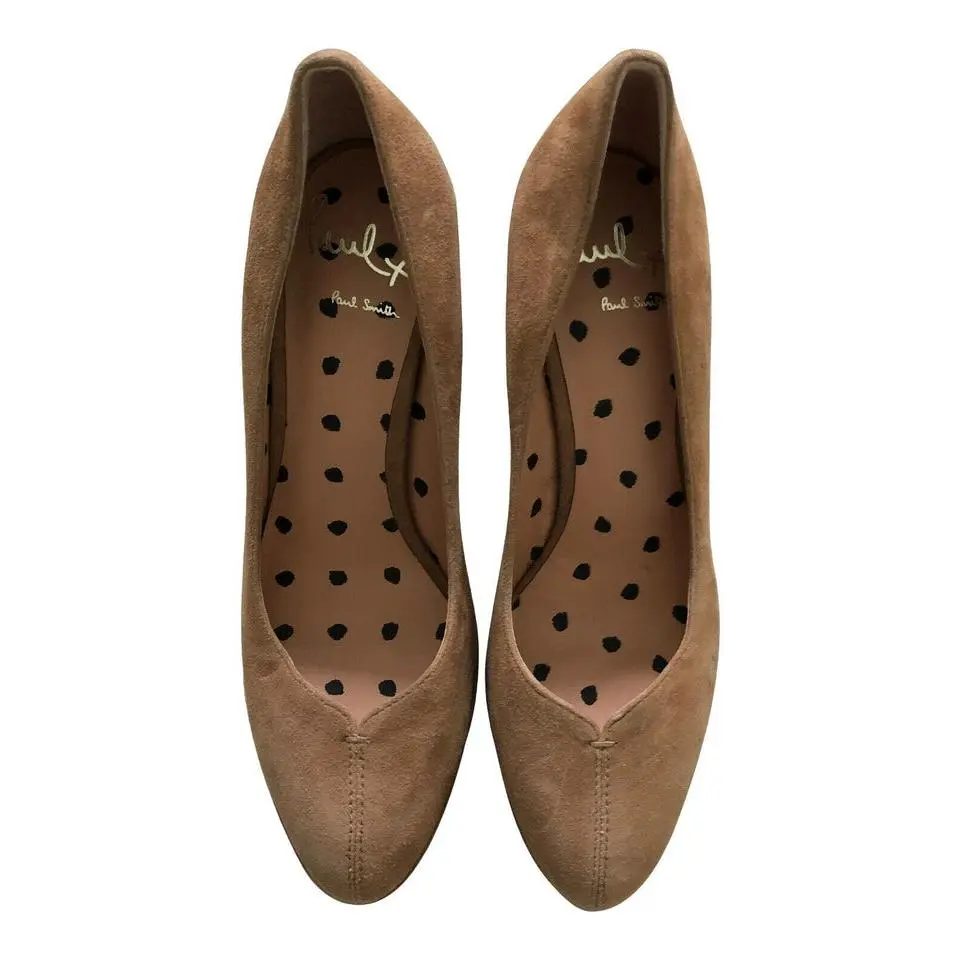 Pre Owned Paul Smith  Shoes Sand coloured Suede WEDGE  Shoes