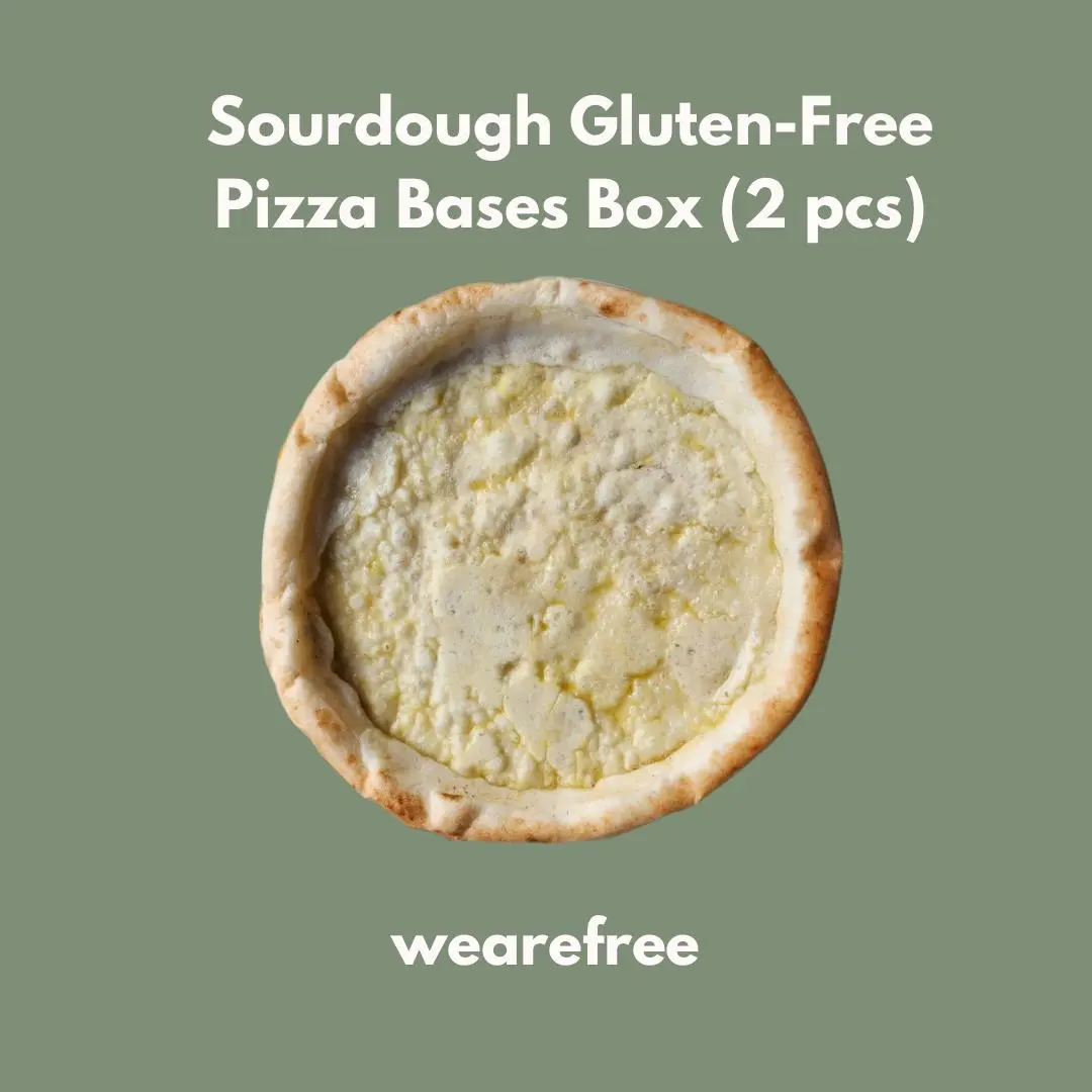 2 Bases 12’’ Sourdough Gluten-Free Pizza Box