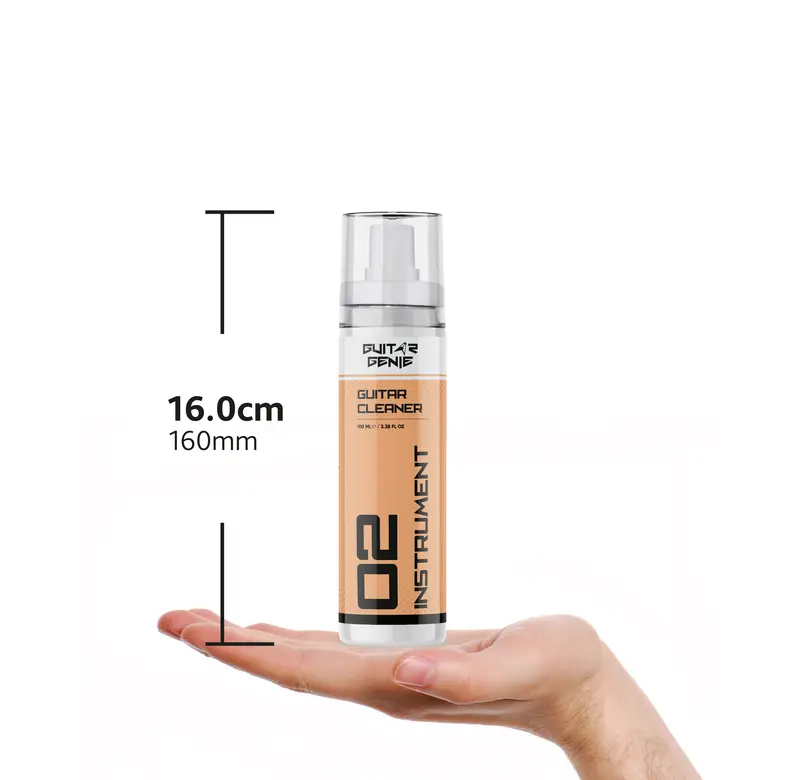 Guitar Genie - Guitar Cleaner & Polish, Removes Dirt, Grease, Grime and Restores Shine - 100ml 2