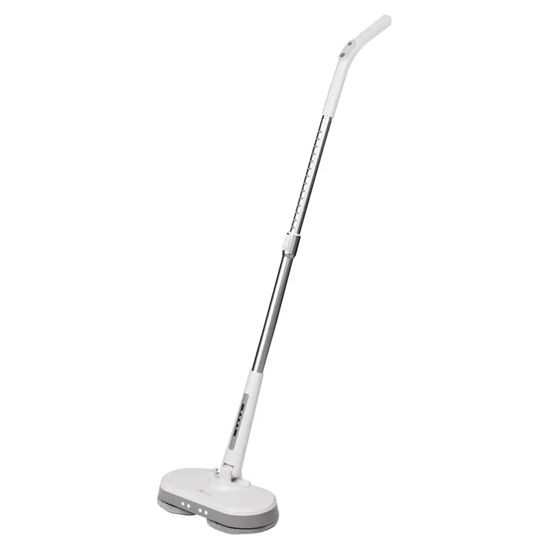 Cordless Electric Mop with Detachable Water Tank & Headlight - Quiet Rechargeable Hard Floor Cleaner for Tile, Hardwood, Laminate - White 0