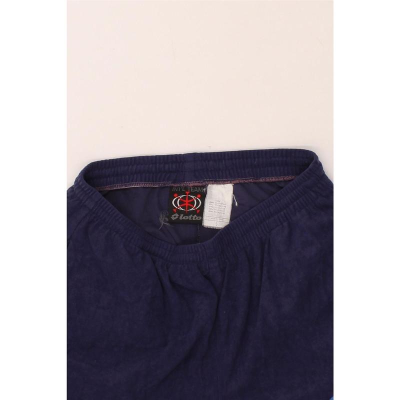 Pre-Owned Vintage LOTTO Mens Tracksuit Trousers Small Navy Blue Polyester 3